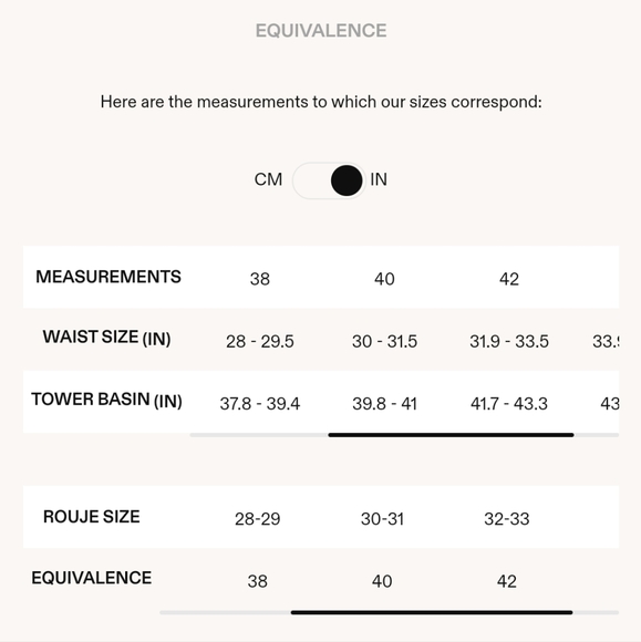 Rouje Concorde jeans, size 28 - Picture 7 of 7